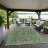 Dalyn Karaj KJ3 Cactus Machine Washable Area Rug Outdoor Lifestyle Image Feature