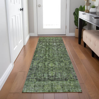 Dalyn Karaj KJ3 Cactus Machine Washable Area Rug Runner Lifestyle Image Feature