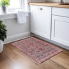 Dalyn Karaj KJ3 Pink Machine Washable Area Rug Scatter Lifestyle Image Feature