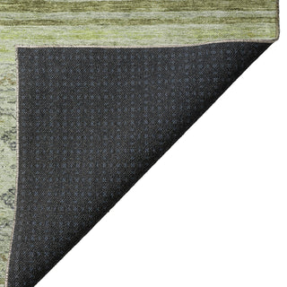 Dalyn Karaj KJ4 Aloe Machine Washable Area Rug Backing Image