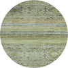 Dalyn Karaj KJ4 Aloe Machine Washable Area Rug Round Main Image