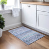 Dalyn Karaj KJ4 Blue Machine Washable Area Rug Scatter Lifestyle Image Feature