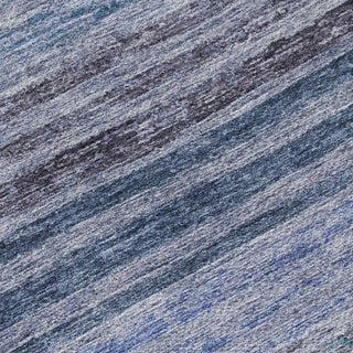 Dalyn Karaj KJ4 Blue Machine Washable Area Rug Swatch Image
