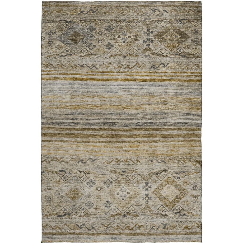 Dalyn Karaj KJ4 Brown Machine Washable Area Rug main image
