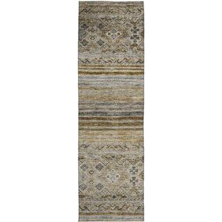 Dalyn Karaj KJ4 Brown Machine Washable Area Rug Runner Main Image