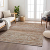Dalyn Karaj KJ4 Copper Machine Washable Area Rug Lifestyle Image Feature