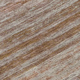 Dalyn Karaj KJ4 Copper Machine Washable Area Rug Swatch Image