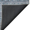 Dalyn Karaj KJ5 Blue Machine Washable Area Rug Backing Image