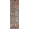 Dalyn Karaj KJ5 Gray Machine Washable Area Rug Runner Main Image