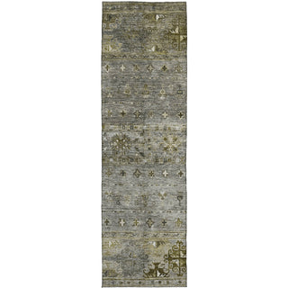 Dalyn Karaj KJ5 Pewter Machine Washable Area Rug Runner Main Image