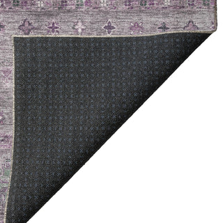 Dalyn Karaj KJ5 Purple Machine Washable Area Rug Backing Image