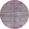 Dalyn Karaj KJ5 Purple Machine Washable Area Rug Round Main Image
