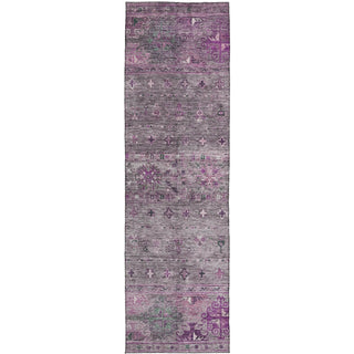 Dalyn Karaj KJ5 Purple Machine Washable Area Rug Runner Main Image