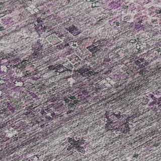 Dalyn Karaj KJ5 Purple Machine Washable Area Rug Swatch Image