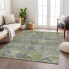 Dalyn Karaj KJ5 Sage Machine Washable Area Rug Lifestyle Image Feature