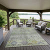 Dalyn Karaj KJ5 Sage Machine Washable Area Rug Outdoor Lifestyle Image Feature