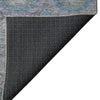 Dalyn Karaj KJ6 Blue Machine Washable Area Rug Backing Image