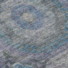 Dalyn Karaj KJ6 Blue Machine Washable Area Rug Swatch Image