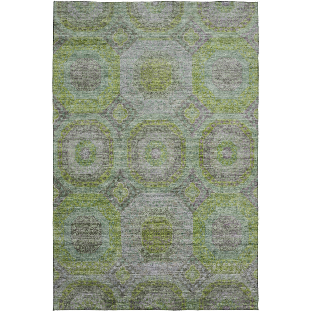 Dalyn Karaj KJ6 Olive Machine Washable Area Rug main image