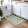 Dalyn Karaj KJ6 Olive Machine Washable Area Rug Scatter Lifestyle Image Feature