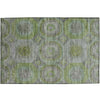 Dalyn Karaj KJ6 Olive Machine Washable Area Rug Scatter Main Image