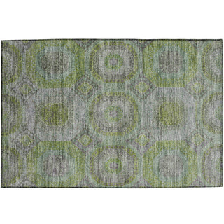 Dalyn Karaj KJ6 Olive Machine Washable Area Rug Scatter Main Image