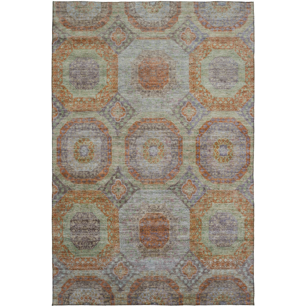 Dalyn Karaj KJ6 Paprika Machine Washable Area Rug main image