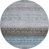 Dalyn Karaj KJ7 Blue Machine Washable Area Rug Round Main Image