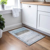 Dalyn Karaj KJ7 Blue Machine Washable Area Rug Scatter Lifestyle Image Feature