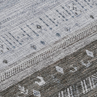 Dalyn Karaj KJ7 Blue Machine Washable Area Rug Swatch Image