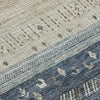 Dalyn Karaj KJ7 Brown Machine Washable Area Rug Swatch Image