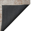 Dalyn Karaj KJ8 Copper Machine Washable Area Rug Backing Image