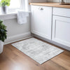 Dalyn Karaj KJ8 Gray Machine Washable Area Rug Scatter Lifestyle Image Feature