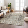 Dalyn Karaj KJ9 Linen Machine Washable Area Rug Lifestyle Image Feature