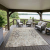 Dalyn Karaj KJ9 Linen Machine Washable Area Rug Outdoor Lifestyle Image Feature