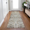 Dalyn Karaj KJ9 Linen Machine Washable Area Rug Runner Lifestyle Image Feature