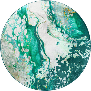 Dalyn Kikiamo KK10 Emerald City Area Rug Round Main Image