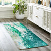 Dalyn Kikiamo KK10 Emerald City Machine Washable Area Rug Runner Lifestyle Image Feature