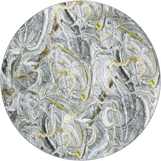Dalyn Kikiamo KK12 Storm Machine Washable Area Rug Round Main Image