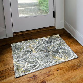 Dalyn Kikiamo KK12 Storm Machine Washable Area Rug Scatter Lifestyle Image Feature