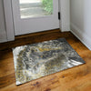 Dalyn Kikiamo KK13 Graphite Machine Washable Area Rug Scatter Lifestyle Image Feature