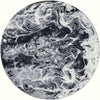 Dalyn Kikiamo KK14 Marble Machine Washable Area Rug Round Main Image