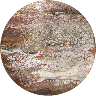 Dalyn Kikiamo KK15 Canyon Machine Washable Area Rug Round Main Image