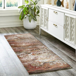 Dalyn Kikiamo KK15 Canyon Machine Washable Area Rug Runner Lifestyle Image Feature