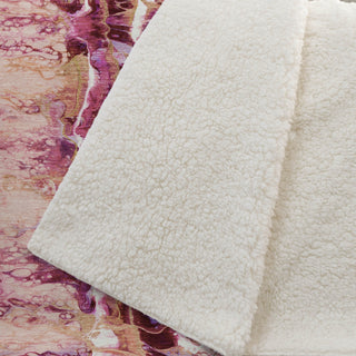 Dalyn Kikiamo KK16 Flamingo Machine Washable Area Rug Backing Image