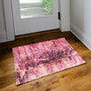 Dalyn Kikiamo KK16 Flamingo Machine Washable Area Rug Scatter Lifestyle Image Feature