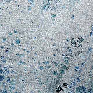 Dalyn Kikiamo KK18 Ocean Machine Washable Area Rug Swatch Image