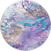 Dalyn Kikiamo KK19 Lavender Machine Washable Area Rug Round Main Image