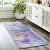 Dalyn Kikiamo KK19 Lavender Machine Washable Area Rug Runner Lifestyle Image Feature