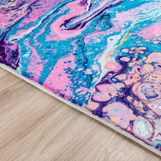 Dalyn Kikiamo KK19 Lavender Machine Washable Area Rug Pile Image